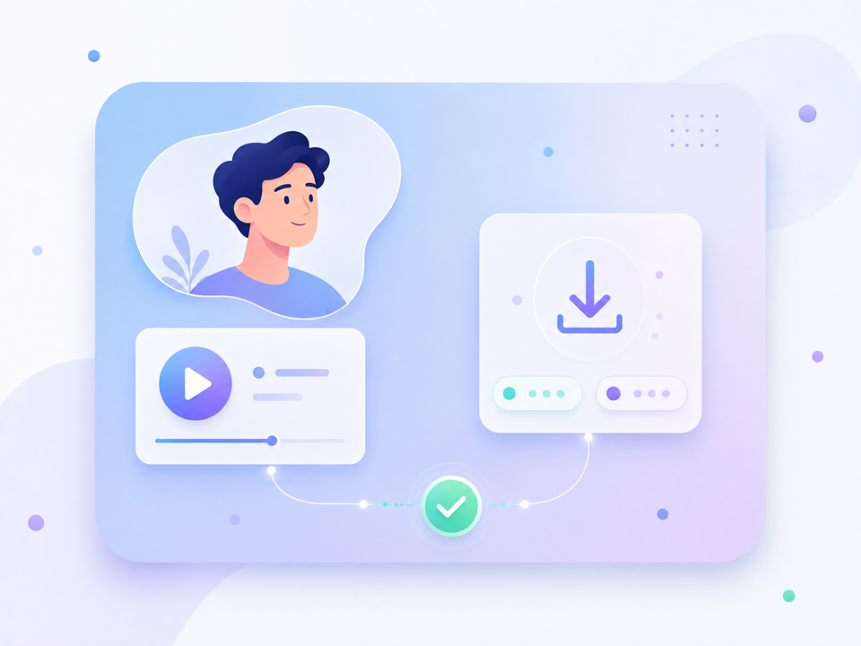 Generar y descargar video lip sync