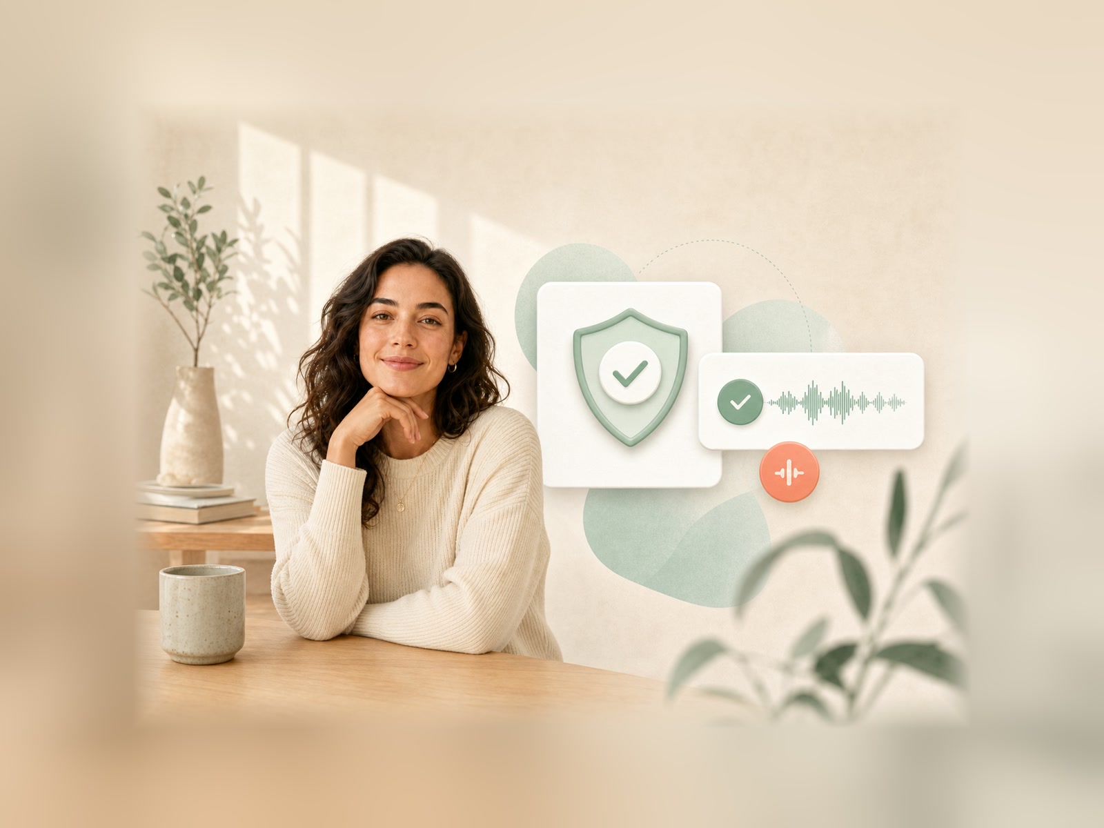درع للإذن والموافقة من أجل استنساخ الصوت بمسؤولية